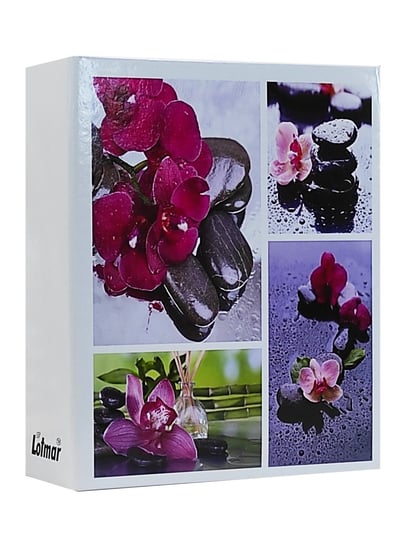Album kieszeniowy do zdjęć 10x15 cm wsuwane 304 zdjęcia ZEN kwiat biały Lotmar