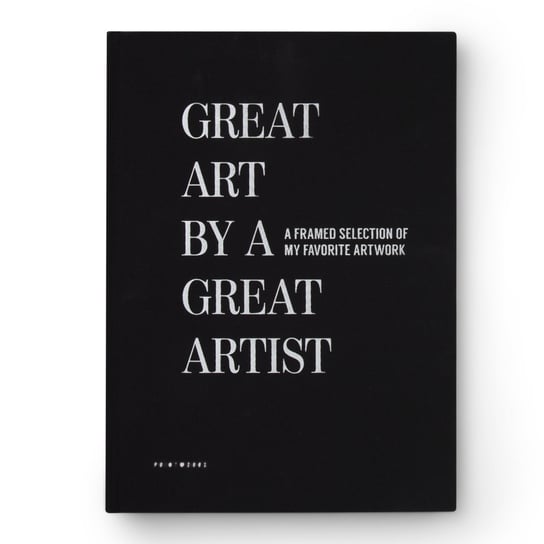 Album na prace plastyczne "Great Art" - czarny | PRINTWORKS Printworks