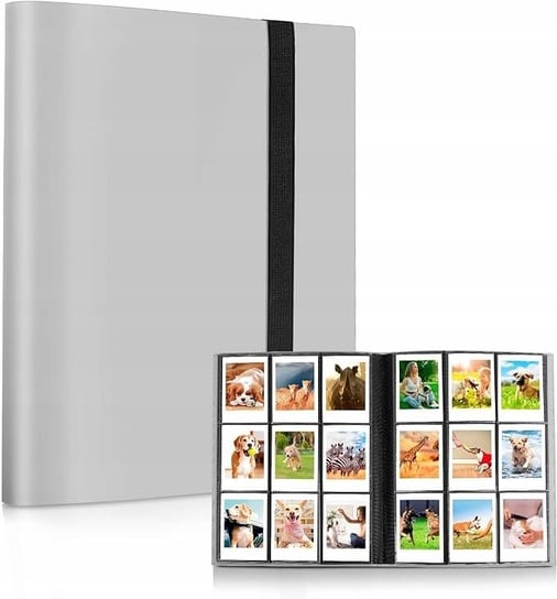 Album Na Zdjęcia 360 Zdjęć Do Fujifilm Instax Mini / Xiaomi / Polaroid / Canon / Hp / Kodak / Szary Inna marka