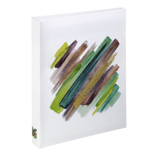 Album na zdjęcia, Brushstroke HAMA, 24 strony, zielony, białe karty, 13x16,5 cm Hama