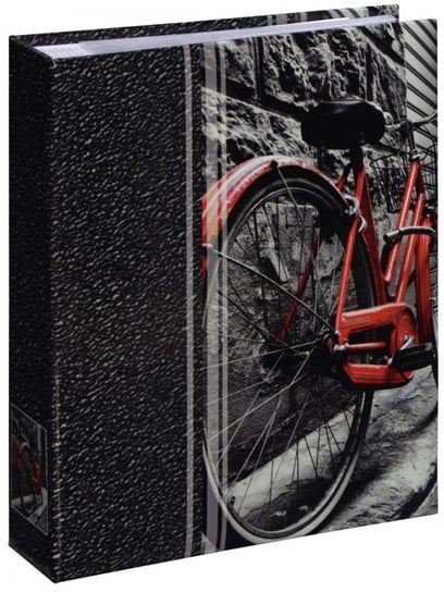 Album na zdjęcia, Czerwony Rower HAMA, 100 stron, czarny, białe karty, 19x25 cm Hama