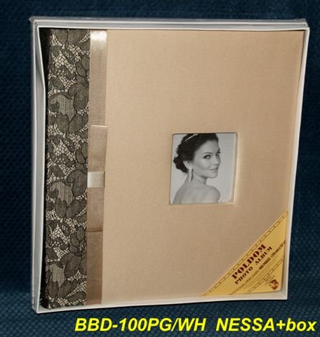 Album na zdjęcia, Nessa, 100 białych stron Poldom