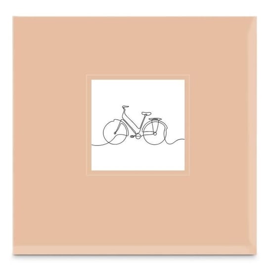 Album na zdjęcia typu notatnik kolorowy Lineart na 200 zdjęć 10x15cm, kolor brązowy Inna marka