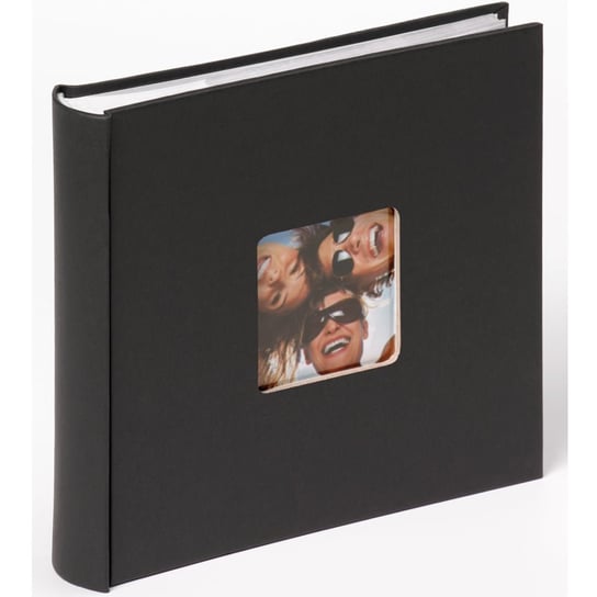 Album na zdjęcia, Walther Design, 200 zdjęć, białe karty, czarny, 22x24 cm Walther