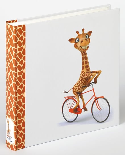 Album na zdjęcia WALTHER Giraffe Żyrafa na rowerze HDFA519-6, 30x30 cm, 100 stron Walther
