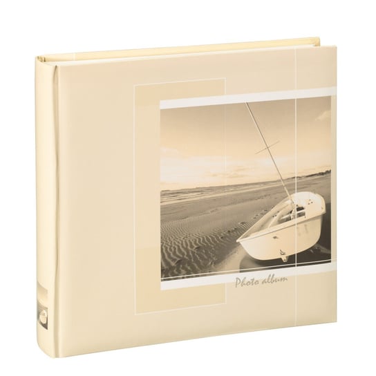 Album na zdjęcia wklejane, Jumbo Boat HAMA, 100 stron, beżowy, białe kartki, 30x30 cm Hama