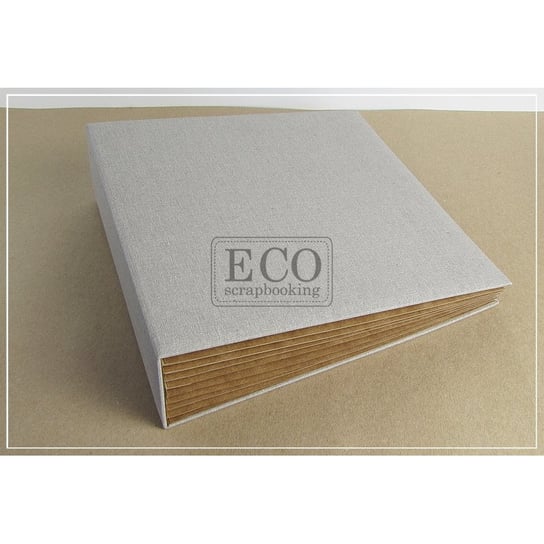 Album płócienny Eco-Scrapbooking - BAZYL - KRAFT 25x25 Eco-scrapbooking