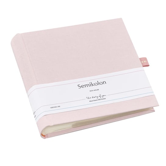 Album Semikolon, 200 Pockets , Petit Atelier, cotton candy Semikolon