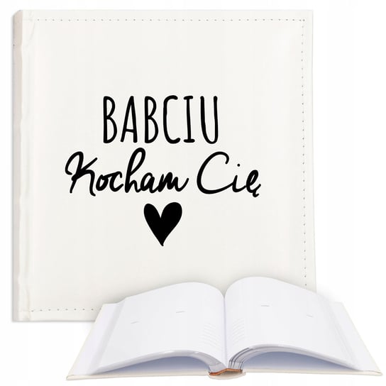 ALBUM SKÓRA KOCHAM CIĘ PREZENT NA DZIEŃ BABCI WZÓR Inna marka