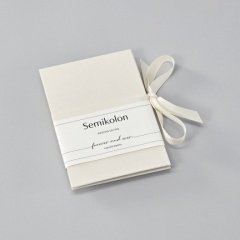 Album ślubny na zdjęcia z wiązaniem - Semikolon - Leporello Classico Semikolon