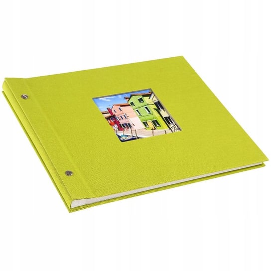 Album tradycyjny skręcany zielony 20 białych kart Inna marka