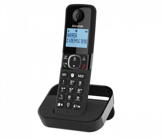 Alcatel, Telefon bezprzewodowy F860, czarny Alcatel