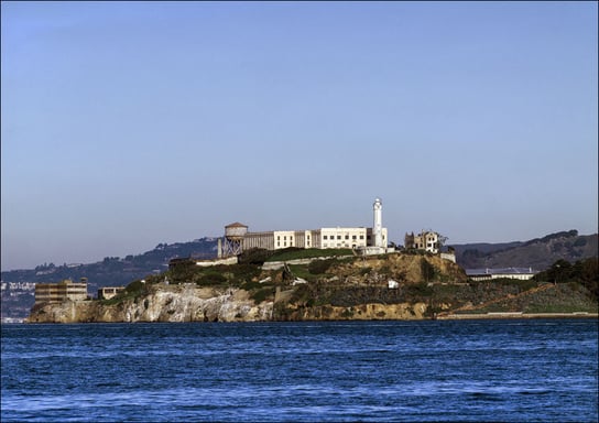 Alcatraz Island is an island located in the San Francisco Bay, Carol Highsmith - plakat 70x50 cm Galeria Plakatu