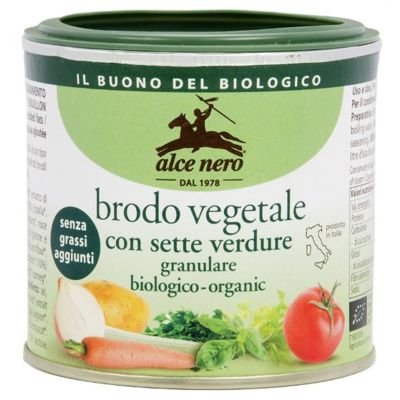 Alce Nero, Bulion w proszku wegetariański Bio, 120 g Alce Nero