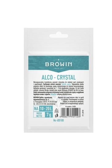 Alco-crystal - środek poprawiający walory alkoholi Browin Browin