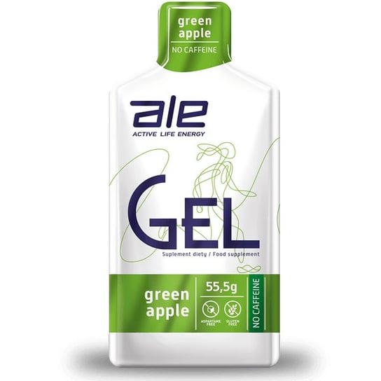 Ale - Gel - Żel Energetyczny - 55,5 G Zielone Jabłko ALE