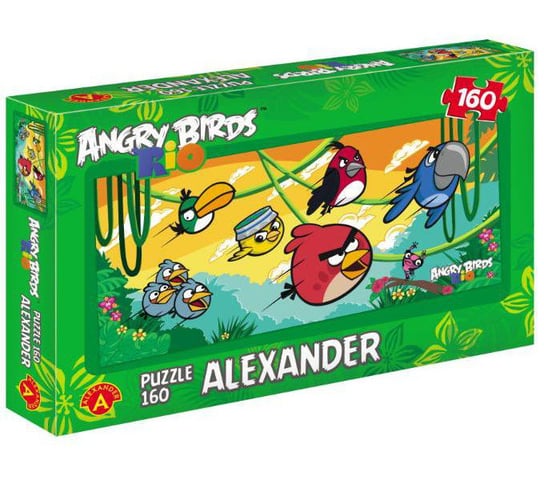 Alekxander, puzzle, Angry Birds, 160 el. Alexander