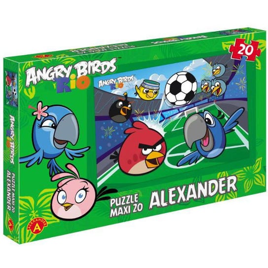 Alekxander, puzzle, Angry Birds, maxi, 20 el. Alexander