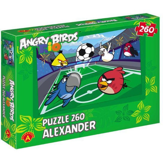 Alekxander, puzzle, Angry Birds Rio, 260 el. Alexander
