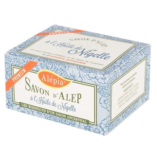 Alepia, Premium, mydło alep z czarnuszką, 125 g Alepia