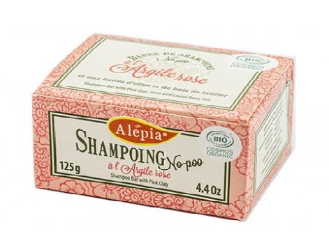 Alepia, szampon w kostce z różową glinką, 125 g Alepia