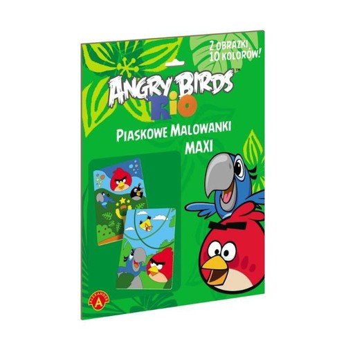 Alexander, Angry Birds Rio, piaskowe malowanki maxi Alexander