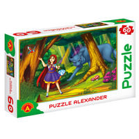 Alexander, puzzle, Czerwony Kapturek, 60 el. Alexander
