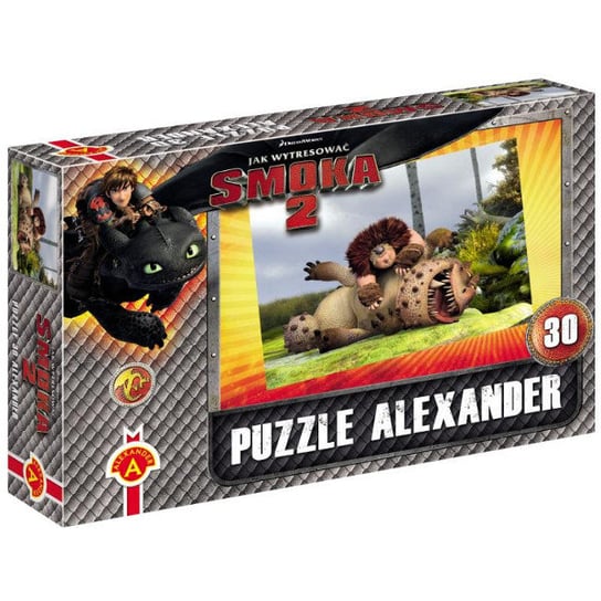 Alexander, puzzle, Jak wytresować smoka 2, 30 el. Alexander