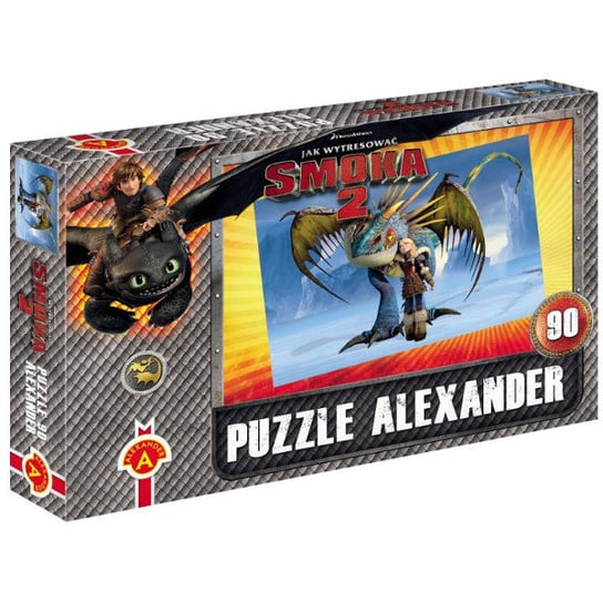 Alexander, puzzle, Jak wytresować smoka 2, Zimno, 90 el. Alexander