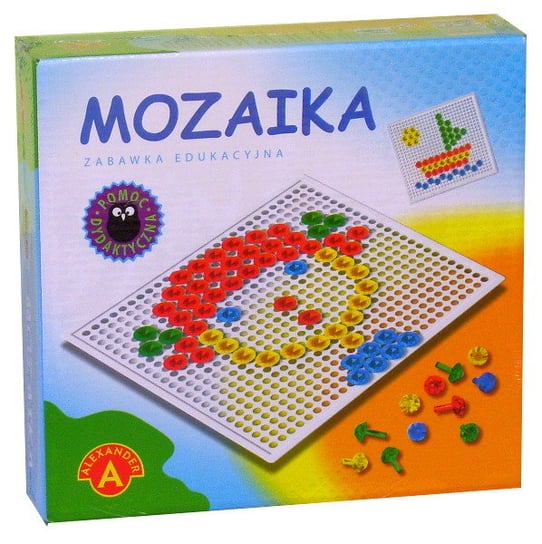 Alexander, zabawka edukacyjna Mozaika w pudełku Alexander