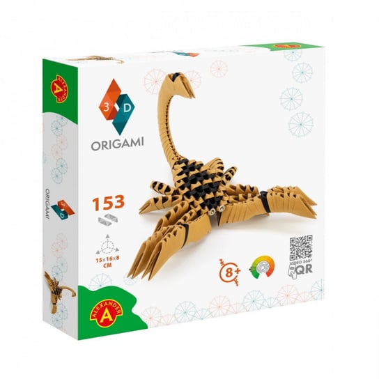 Alexander, zestaw kreatywny Origami 3D - Skorpion Alexander
