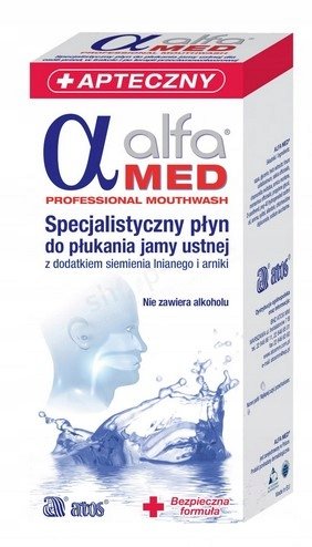Alfa Med, Płyn do płukania jamy ustnej, 200 ml Alfa Med