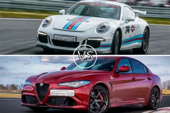 Alfa Romeo Giulia Quadrifoglio vs. Porsche 911 GT3 (997) spec. GT3 - Tor Poznań, Tor Śląsk Inna marka