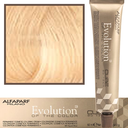 Alfaparf, Evolution of The Color, farba do włosów 10 NB Najjaśniejszy Ciepły Blond, 60 ml Alfaparf