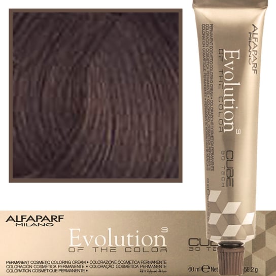 Alfaparf, Evolution of The Color, farba do włosów 4 NB Średni Ciepły Brąz, 60 ml Alfaparf