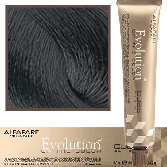 Alfaparf, Evolution of The Color, farba do włosów 410 Grafitowy, 60 ml Alfaparf
