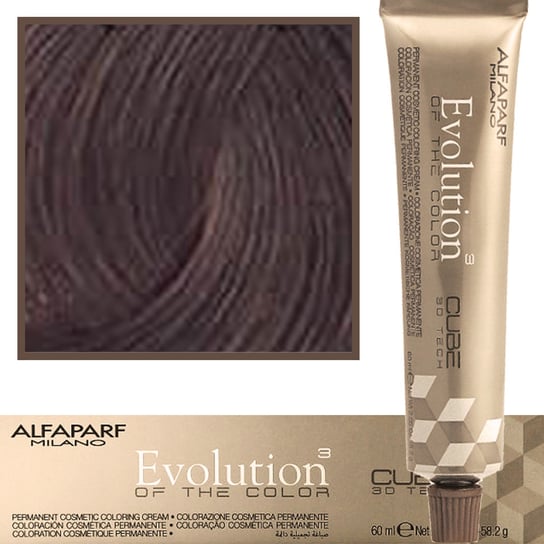Alfaparf, Evolution of The Color, farba do włosów 5,1 Jasny Popielaty Brąz, 60 ml Alfaparf
