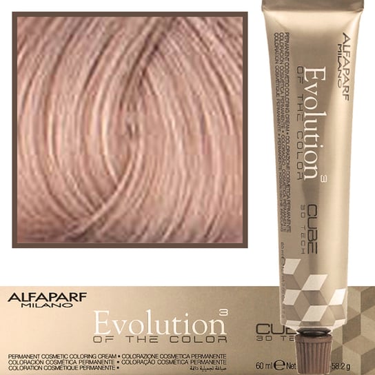 Alfaparf, Evolution of The Color, farba do włosów 8,21 Jasny Popielaty Blond Irisé, 60 ml Alfaparf