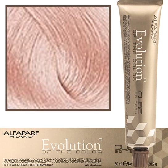 Alfaparf, Evolution of The Color, farba do włosów 9 M.RoseCopper Bardzo Jasny Blond, 60 ml Alfaparf