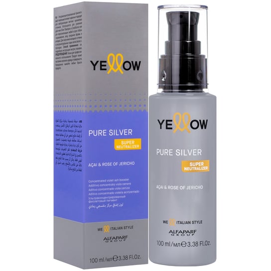 Alfaparf, Yellow Silver, Serum Dla Blondynek Z Fioletowym Pigmentem, 100ml Alfaparf