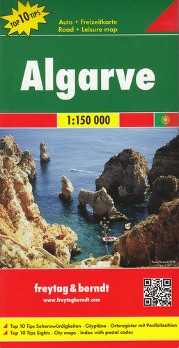 Algarve. Mapa 1:150 000 Opracowanie zbiorowe