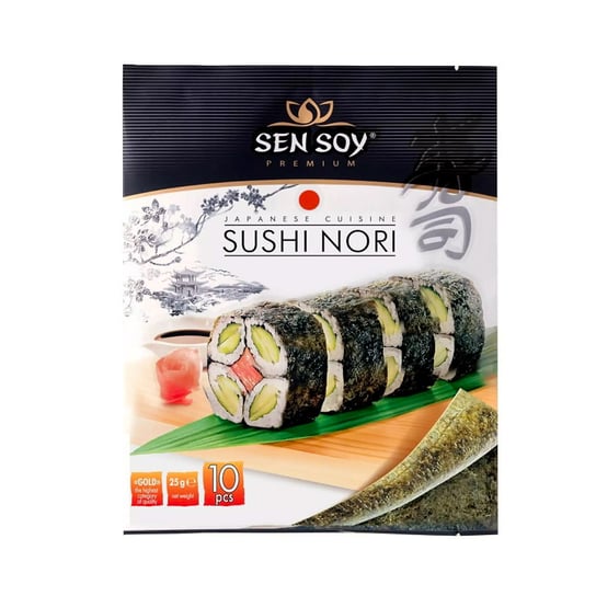 Algi Sushi Nori Gold 10 szt. - Sen Soy SEN SOY