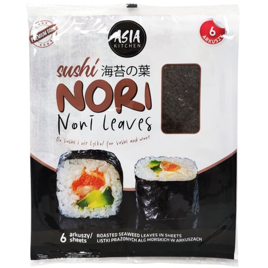 Algi Sushi Nori Premium Gold 6 szt - Asia Kitchen Asia Kitchen