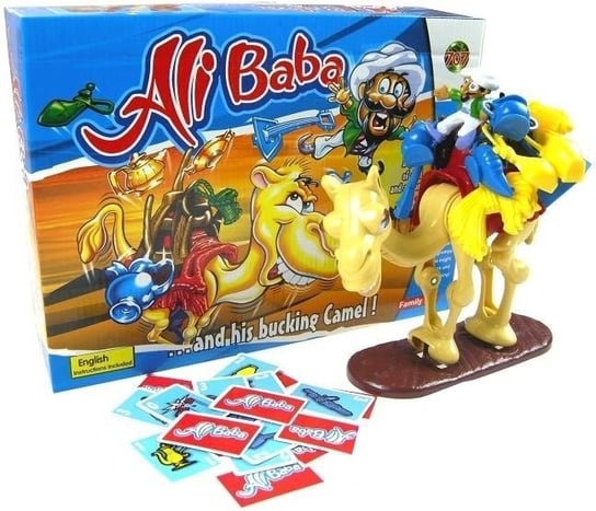 Ali Baba osiodłaj wielbłąda, gra towarzyska, Lean Toys Lean Toys