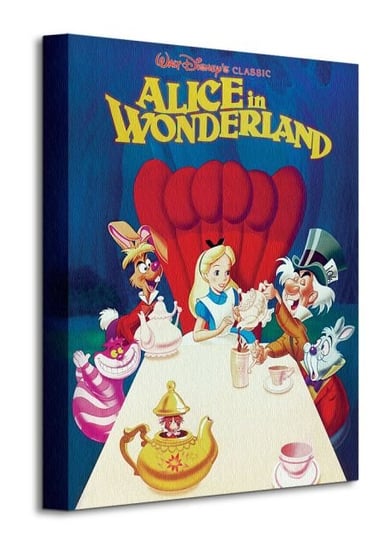 Alice In Wonderland 1989 - obraz na płótnie Disney