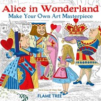 Alice in Wonderland (Art Colouring Book) Seal Daisy