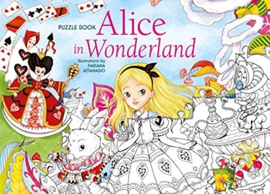 Alice in Wonderland: Puzzle Book Opracowanie zbiorowe