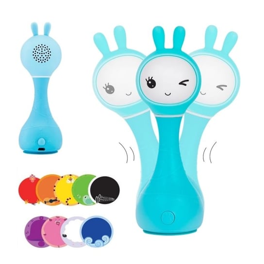 Alilo, Zabawka Interaktywna Króliczek Niebieski, Smart Bunny Alilo