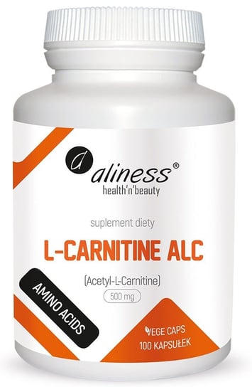 Aliness L-Carnitine ALC 500 mg -  Suplement diety, 100 kaps. Aliness