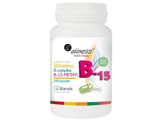 Aliness, Witamina B15, Methyl,  Suplement diety, 100 kaps. Aliness